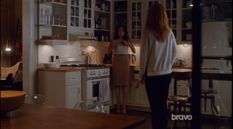 Rachel and Donna in Kitchen