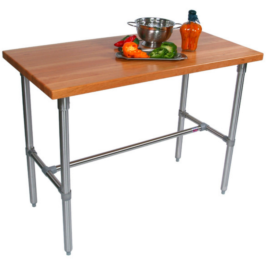 John Boos Cucina Americana Counter Height Extendable Dining Table