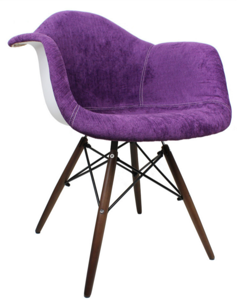 Modern Purple Arm Chair