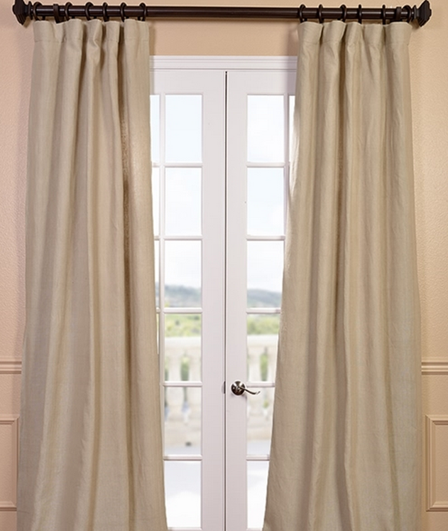 Hemp French Linen Curtain