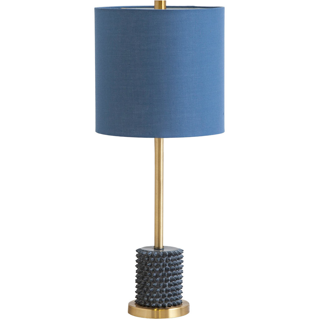 blue-shade-lamp