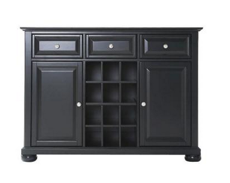 Black Buffet Server and Sideboard