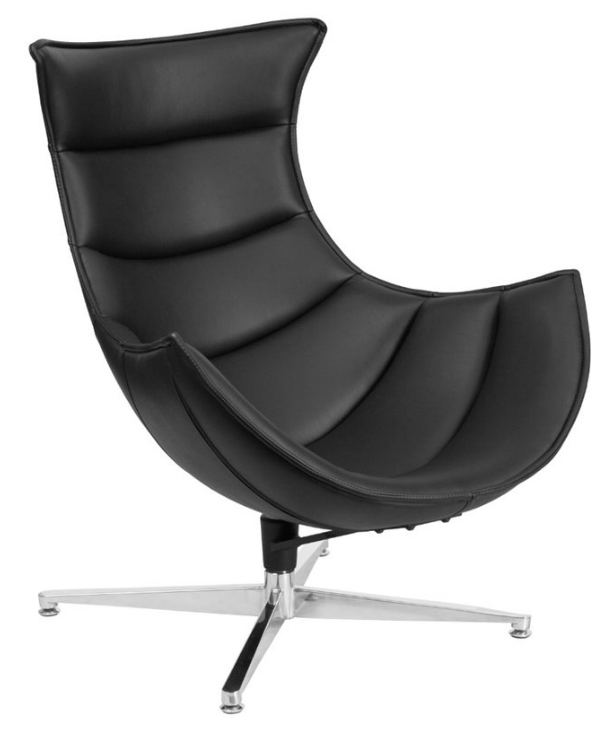 leather-cocoon-chair-in-black