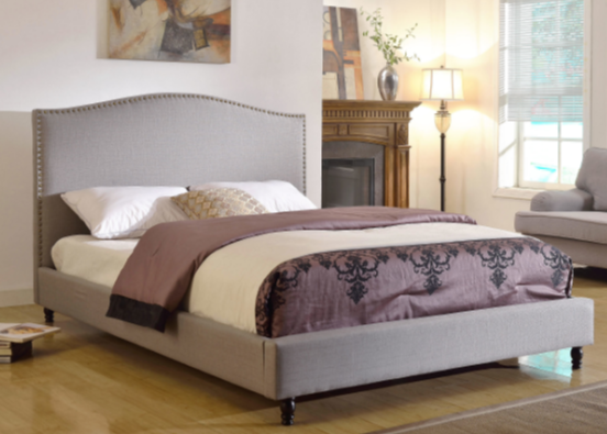 Darby Home Co Upholstered Platform Bed
