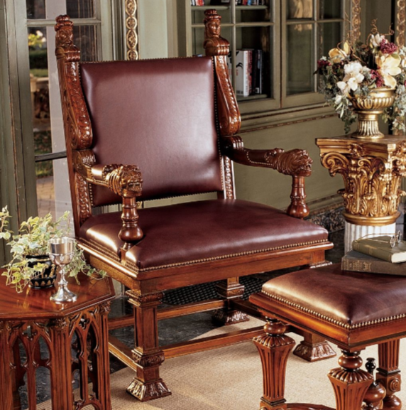 Lord Cumberland's Throne Arm Chair