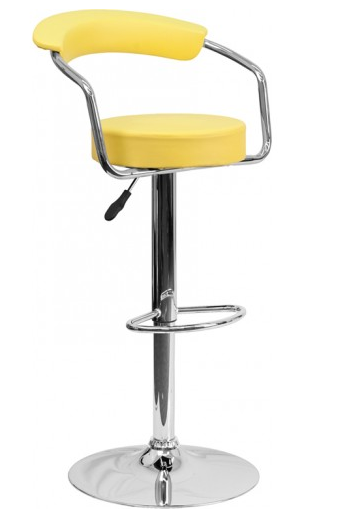 modern-yellow-bar-stool