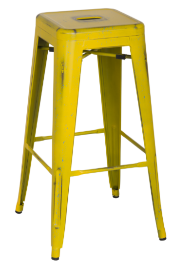 industrial-metal-yellow-bar-stool