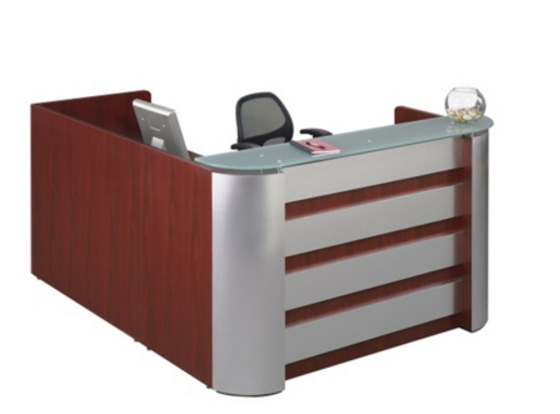 Modern L shape Reception Desk