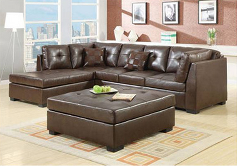 Brown sectional Sofa by Wildon Home
