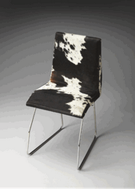 Black And White Side Chair by butler Specialty