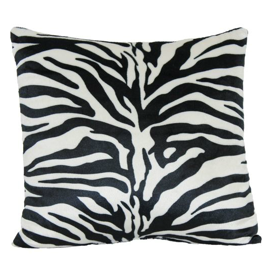 Zebra Print Pillow