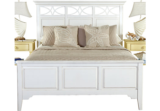 Cindy Queen Bed White